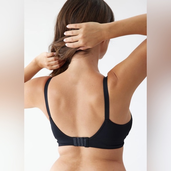 Isabel Maternity Seamless Black Nursing + Pumping Bra size small - Picture 4 of 8